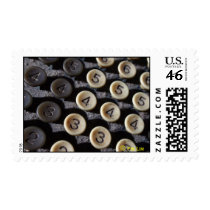 Antique Numbers In Rows II postage