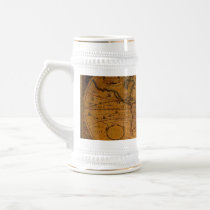 Antique Old World Map Drinking Mug