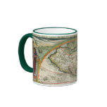Antique Old World Map of the Americas, 1597 Mug