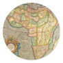 Antique Old World Mercator Map of Africa, 1633 Round Stickers