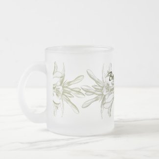 Antique Olive Floral mug