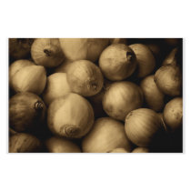 Antique Onions in a bunch stationery