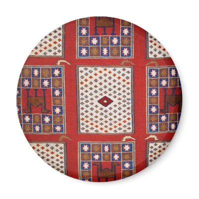 Antique Ottoman Weaving Fridge Magnets by oldsaltydog