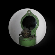 Antique Parafin Lamp buttons