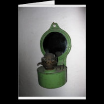 Antique Parafin Lamp cards