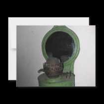 Antique Parafin Lamp invitations