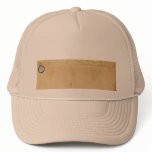 Antique Parchment and Compass Trucker Hat