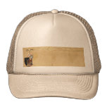 Antique Parchment and Telephone Compass Camera Hats