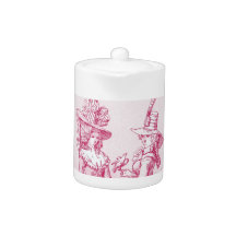 Antique Paris Costume French Ladies Pink Teapot