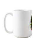 Antique Peacock Feather Mugs