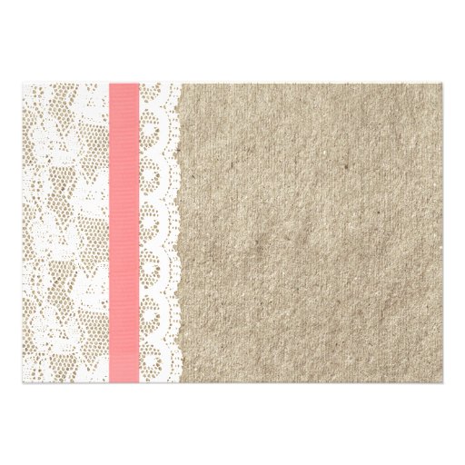 Antique Pearls Wedding Invitations