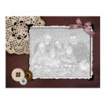 Antique Photo Frame Post Card
