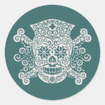 Antique Pirate Nurse Round Sticker