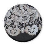 Antique Point de Venise Lace Magnet Antique Point de Venise Lace Magnet