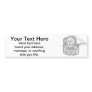 Antique Poison Label Transparency Bumper Stickers