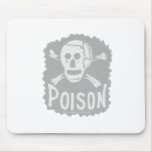 Antique Poison Label Transparency Mousepad
