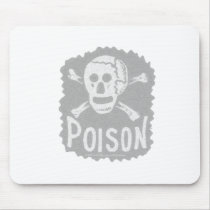 Antique Poison Label Transparency Mousepad