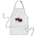 Antique Power Wagon Truck Apron by mozache Antique Power Wagon Truck Apron