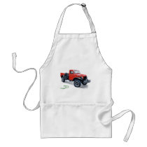 Antique Power Wagon Truck Apron by mozache Antique Power Wagon Truck Apron