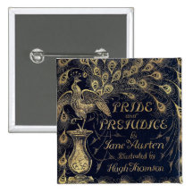 Antique Pride and Prejudice Peacock Edition Cover Button