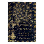 Antique Pride and Prejudice Peacock Edition Cover Cards