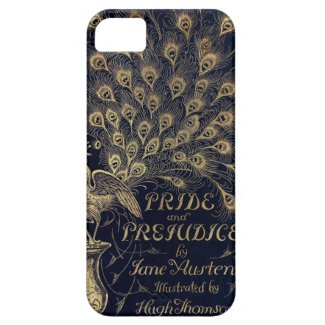 Antique Pride and Prejudice Peacock Edition Cover iPhone 5 Cases