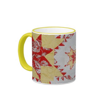Antique Quilt Coffee Mugs by Rebecca_Reeder