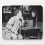 Antique Radio, early 1900s Mouse Pads