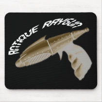 Antique Raygun Mouse Pad mousepads