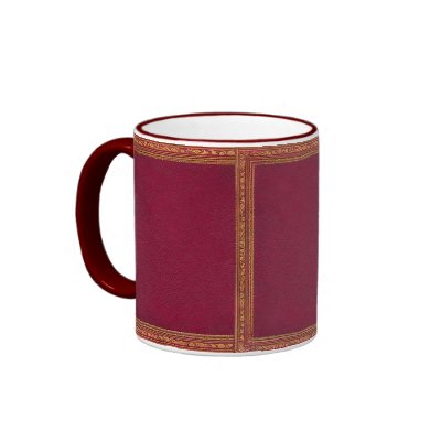 Antique Red Mug by junebug042