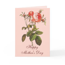 Le jour de mère botanique antique de Rose cartes by botanicalblooms Le jour de mère botanique antique de Rose cartes