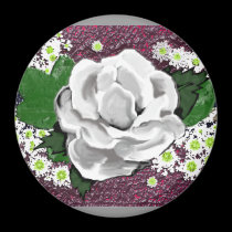 antique rose magnets