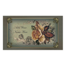 Antique Rose (new blue edition) Business Card