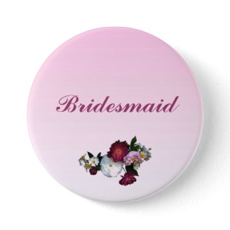 Antique Roses Bridesmaid Pin