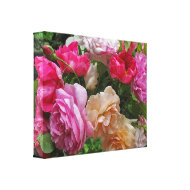 Antique Roses wrappedcanvas