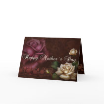 Antique Roses Mother´s Day cards