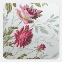 Antique Roses Stickers