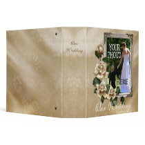 Antique Roses Wedding Photo Book binders by RainbowCards Antique Roses Wedding Photo Book binders