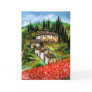 ANTIQUE RUSTIC VILLAGE IN TUSCANY CARD