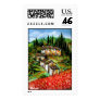 ANTIQUE RUSTIC VILLAGE IN TUSCANY POSTAGE STAMPS