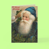Antique Santa Christmas Card by golden_oldies Antique Santa Christmas Card