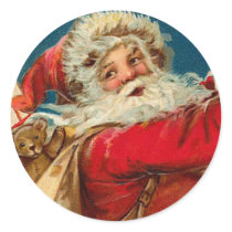Antique Santa Christmas sticker by golden_oldies Antique Santa Christmas sticker