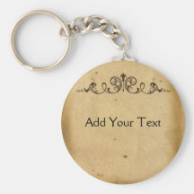 Antique Scroll Keychains