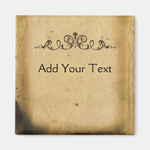 Antique Scroll Magnets