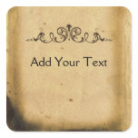 Antique Scroll Sticker