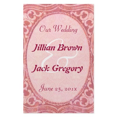 Antique Scroll Wedding Program Flyer by jan4insight