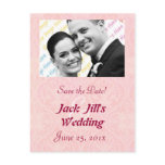 Antique Scroll Wedding "Save the Date" Postcard