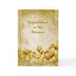 Antique Sea Shells Retirement Card