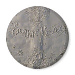 Antique 'Sempre Felici' Italian Wedding Sheet Magnets