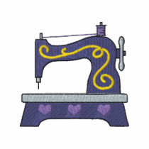 Antique Sewing Machine embroidered shirts by ZazzleEmbroidery Antique Sewing Machine embroidered shirts
